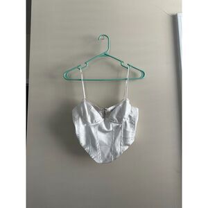 Princess Polly | Corset Style Top | White | US 4